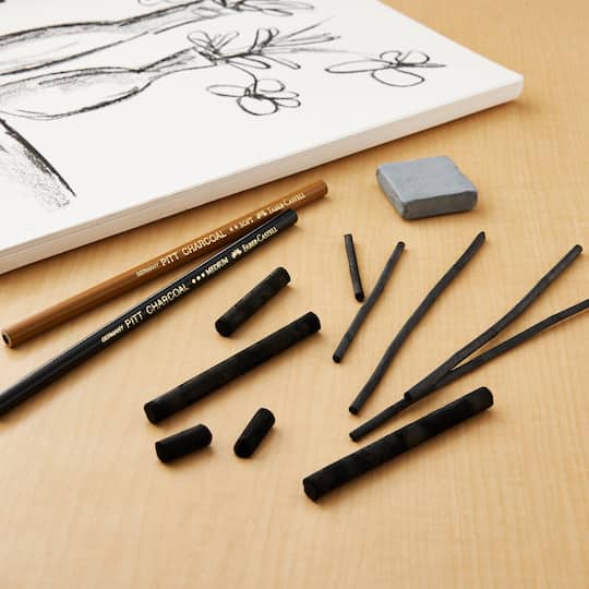 10 Pack: Faber-Castell® 10 Piece Pitt Charcoal Set